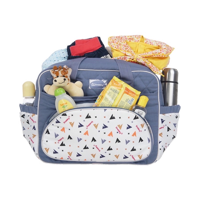 Snobby Tas Bayi Besar Saku Print Summit Series - TPT 6271