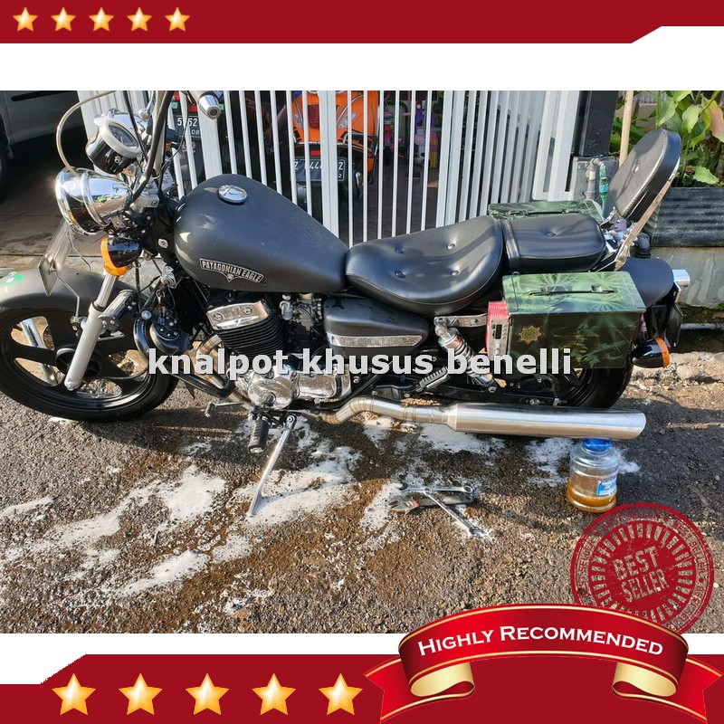 Harga Knalpot Benelli Patagonian Eagle 250 Dual Stereo