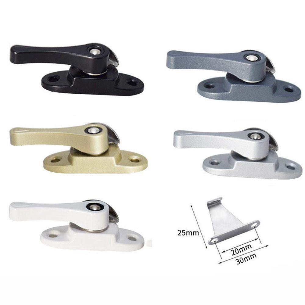 [Elegan] Kunci Sabit Zinc Alloy Anti Karat Universal Lock The Door Aksesoris Hardware Pintu Geser Kunci Jendela