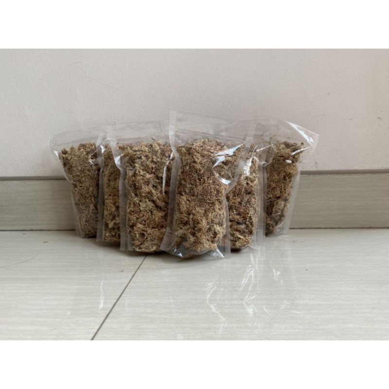 Sphagnum Moss /Media Tetas Telur / Laying Leopard Gecko / Telur Reptil