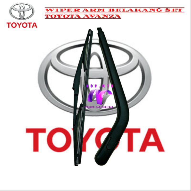 WIPER ARM BELAKANG SET AVANZA-XENIA ORIGINAL
