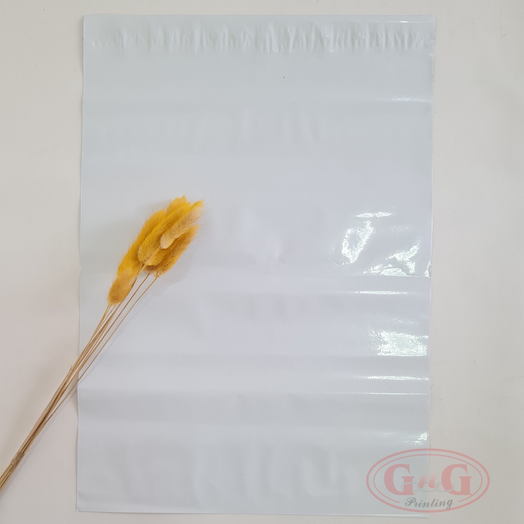 

Plastik Polymailer 17x26 100pcs Putih Polos Packing Packaging Amplop Online Shop