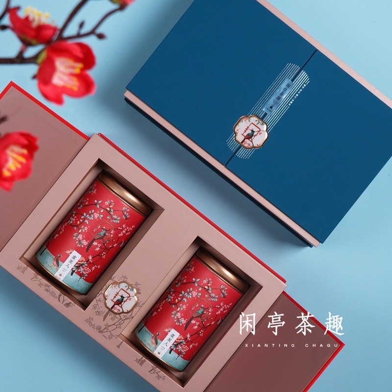 

gift box premium chinese tea da hong pao/mao jian li cha/tie guan yin/teh cina