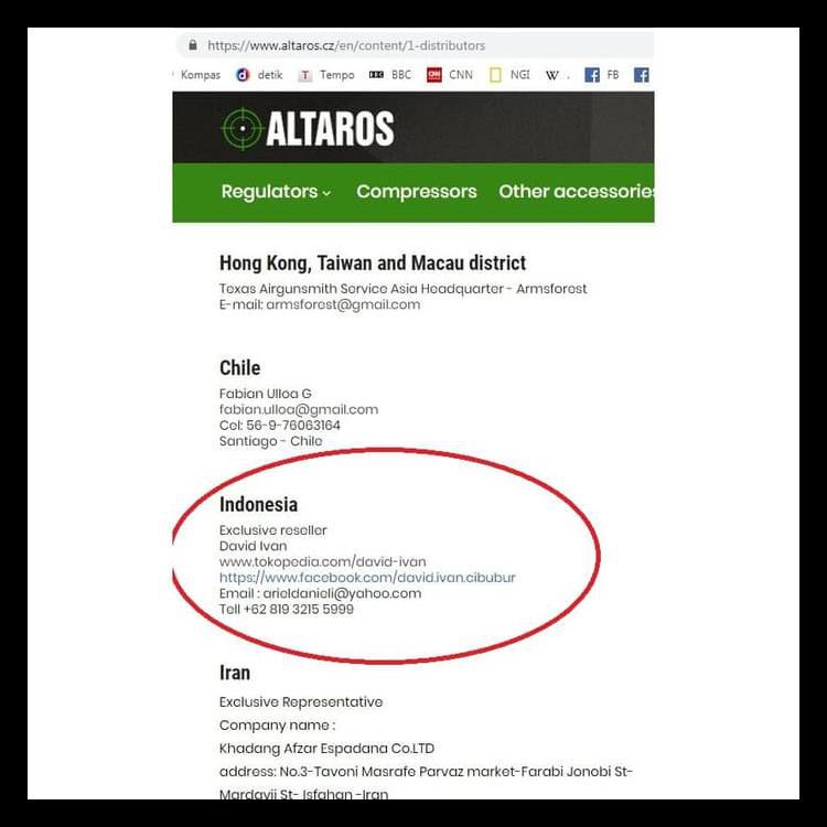 BEST SELLER Oring Regulator Altaros Original