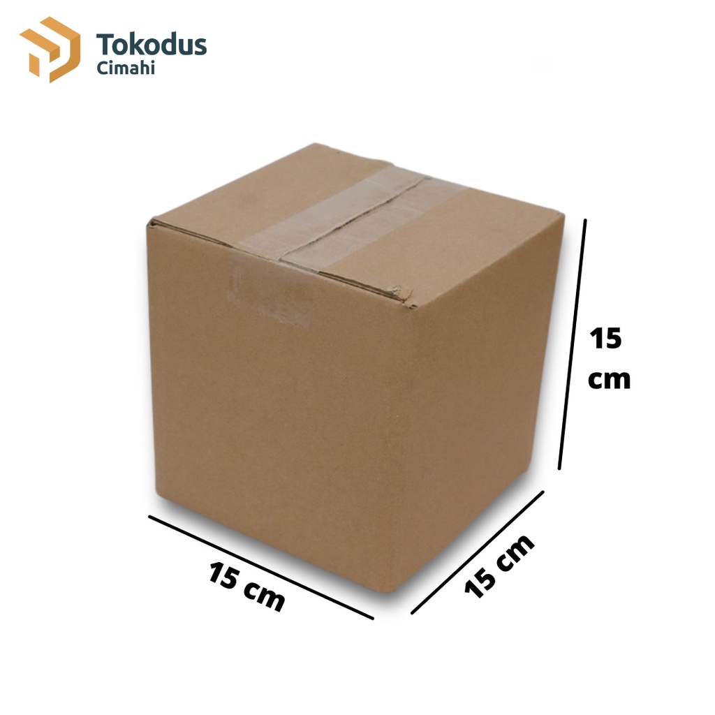 

Box Kardus Packing Polos 15 x 15 x 15cm Kokoh Corrugated (Bisa Custom) - Tokodus Cimahi