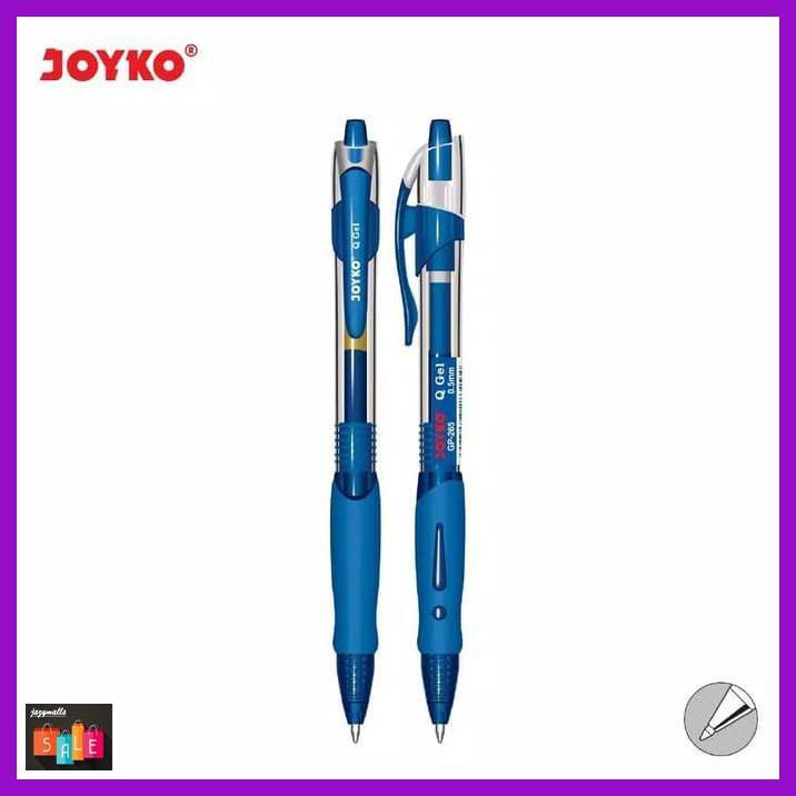 

Silutala- Gel Pen / Pulpen Pena Joyko Gp - 265 / Q Gel 0.5 Mm Grosir - Hitam -Ori.