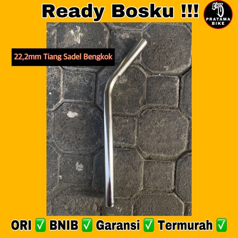 Jual Seatpost Tiang Sadel Besi Bmx Mm Mm X Panjang Cm Bengkok Murah Shopee Indonesia