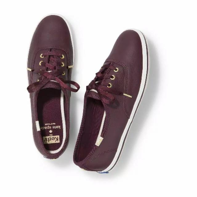 keds kate spade leather