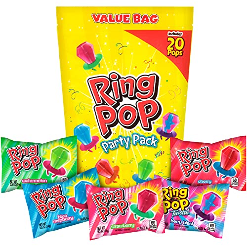 Ring Pop Lollipop Rings Original USA - 1 PCS - Cincin Permen Candy Import