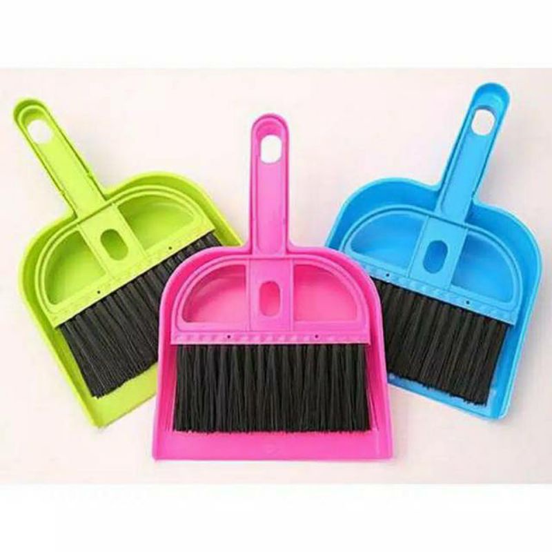 Sapu Pengki Mini / Sapu dan Pengki Set / Sapu Set Dustpan Mini