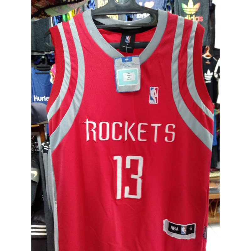 Jersey NBA grade ori made in thailand rockets red