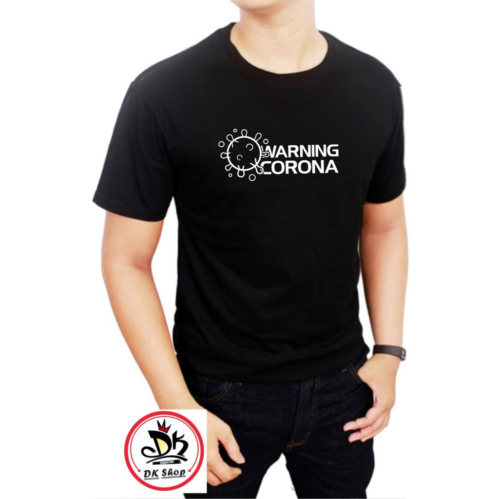 Baju T Shirt Katun 100 Kata Lucu Corona Shopee Indonesia