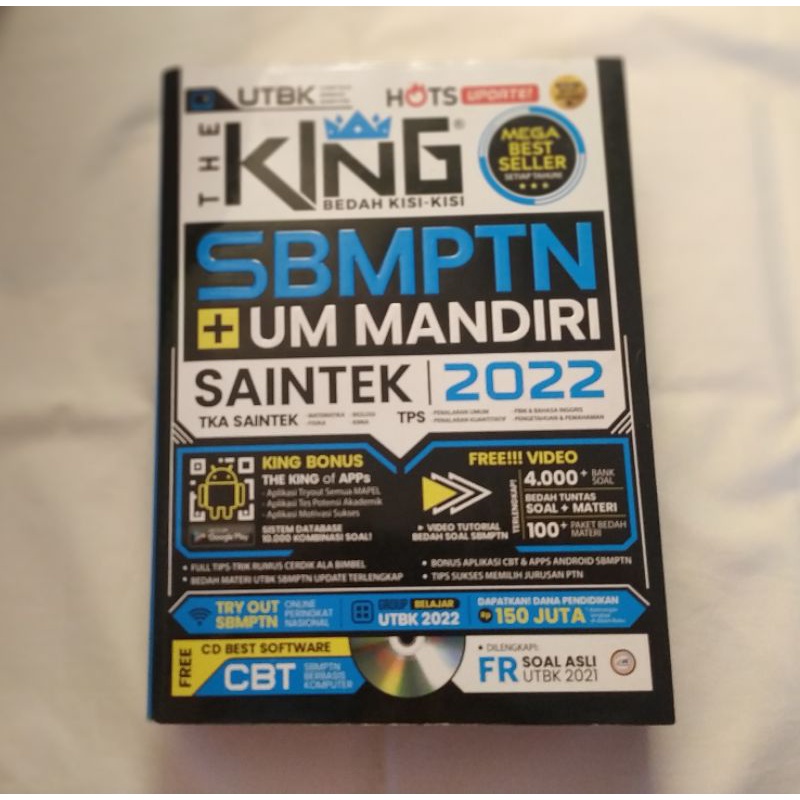 Preloved The King SBMPTN Saintek 2022