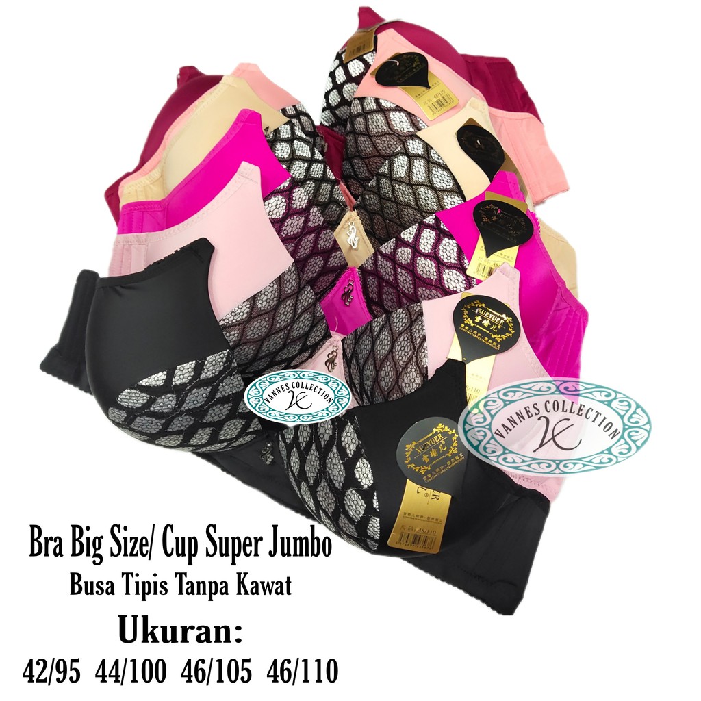 Bra Big Size/Bra Cup Jumbo/Bra Jumbo/Bra cup-D Jumbo