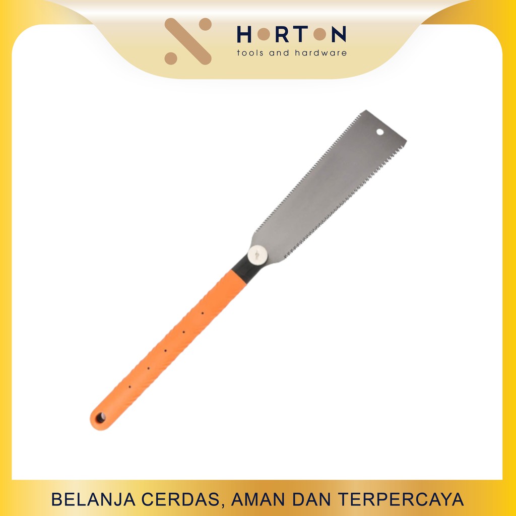 IKURA Gergaji Kayu Jepang 2 Sisi 10 Inc/ Japanese Handsaw Double Edge