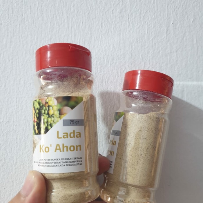 

lada putih bangka berat 75 gram