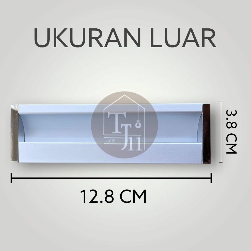 HANDLE TANAM TA 41-96 mm HUBEN / TARIKAN KOM ALUMINIUM LACI LEMARI