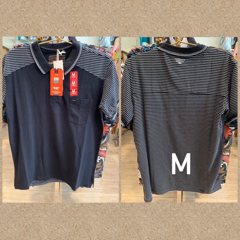 Kaos Kerah Pendek Cardinal