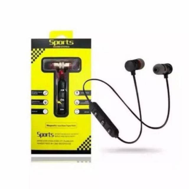 HEADSET BLUETOOTH SPORTS SOUND STEREO MAGNETIC SUCTION