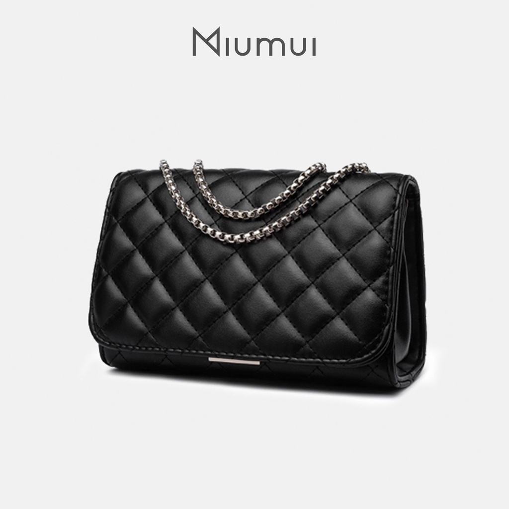 Tas Import Wanita Selempang Sling bag Tali Rantai Quilted Korea Mini - Hana Sling Bag