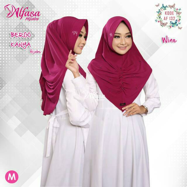 Hijab Bergo KANYA By Alfasa Hijabs