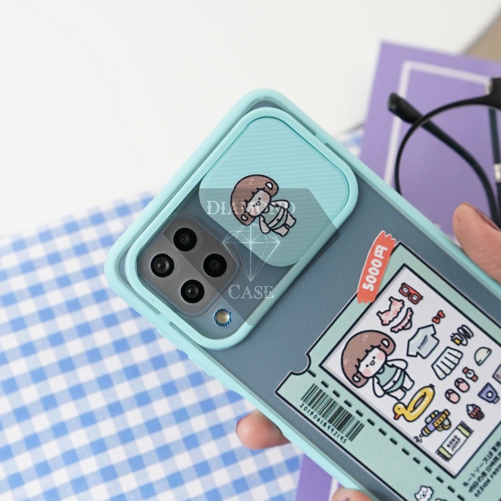 (KG 03) Softcase Slide For All Type Vivo Y91c - Y91/Y93/Y95 - Y71 - Y12 - Y20 - Y30 - Y53S - Y21/Y21