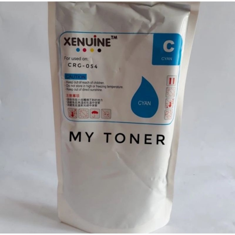 Serbuk Toner crg-054 / crg 054 / MF643cdw / MF642cdw / MF644cdw / Cyan