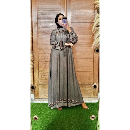gamis sahla rayon