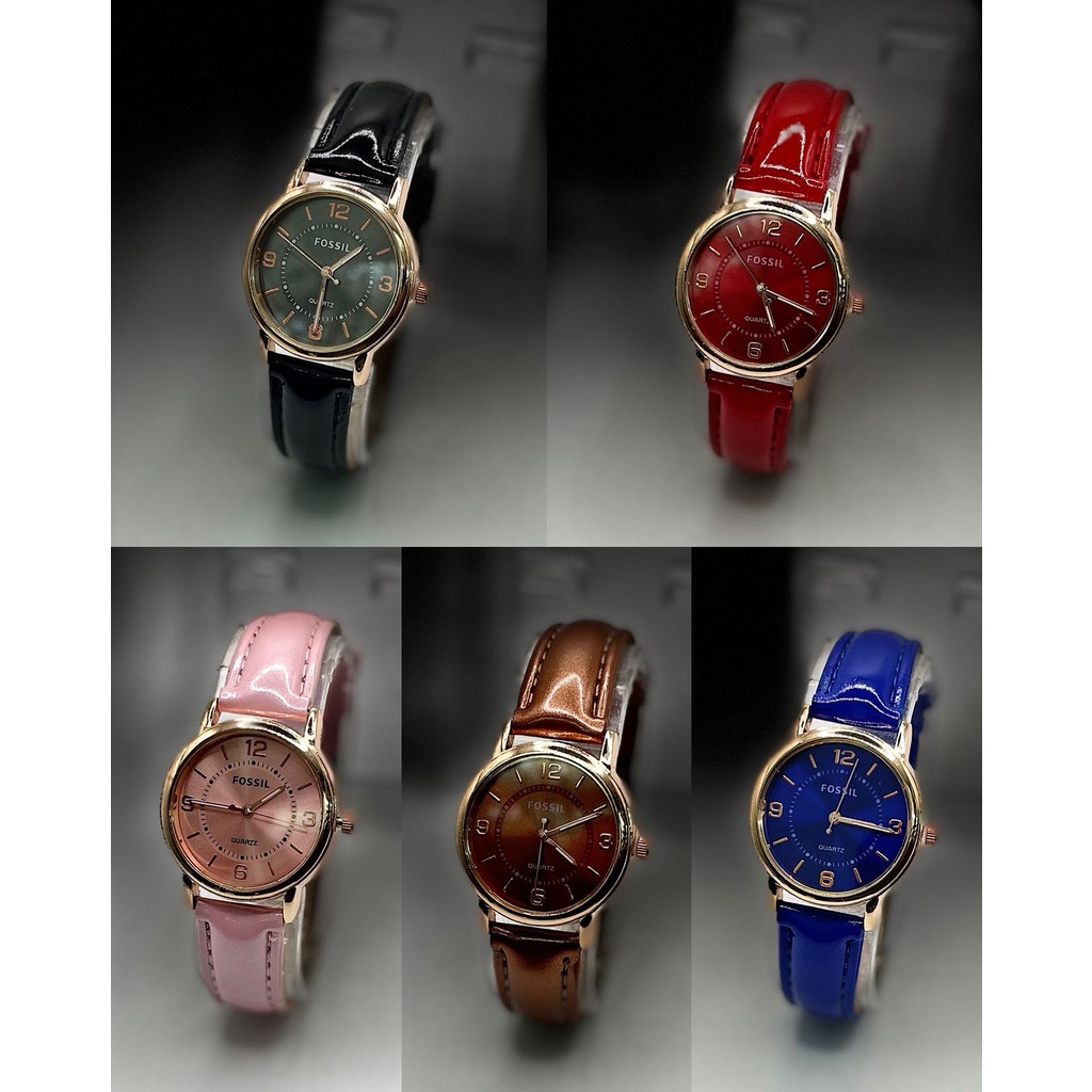 Jam Tangan Wanita K7184Z Tali Rubber Free Box &amp; Baterai