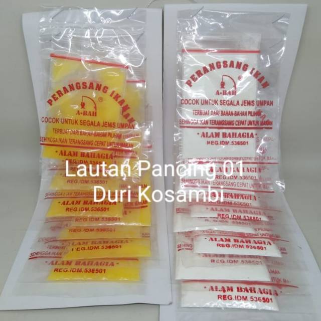 Perangsang Ikan Bubuk/Minyak Abah/wisman