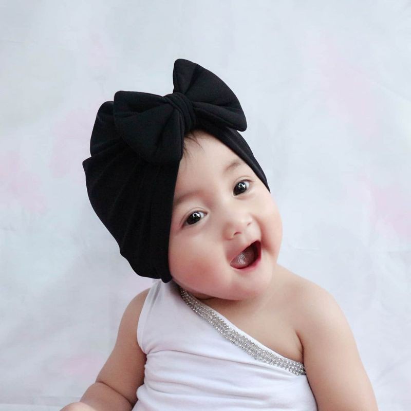 Bando Pita Turban Pita Topi Bayi Anak 1-3 Tahun