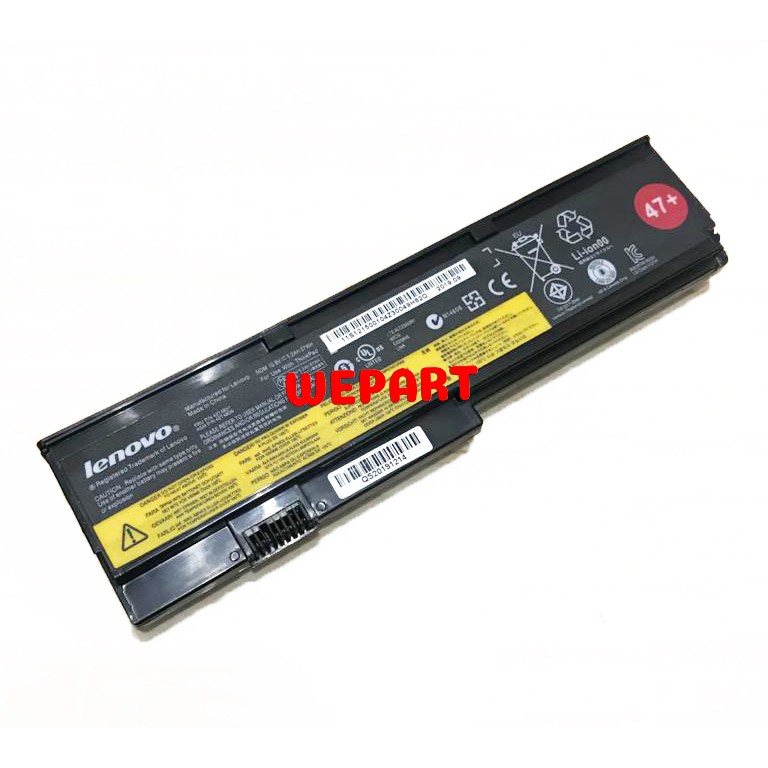 Baterai Original Lenovo Thinkpad X200 X200S X201 X201S X201i 42T4534 47+