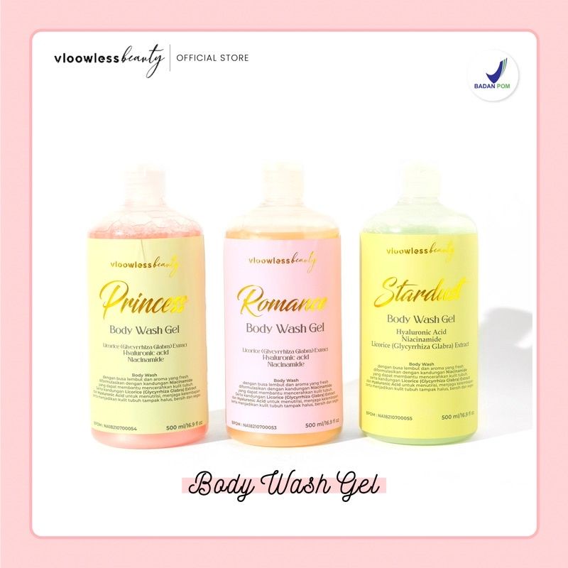 VLOOWLESS BEAUTY BODY WASH GEL