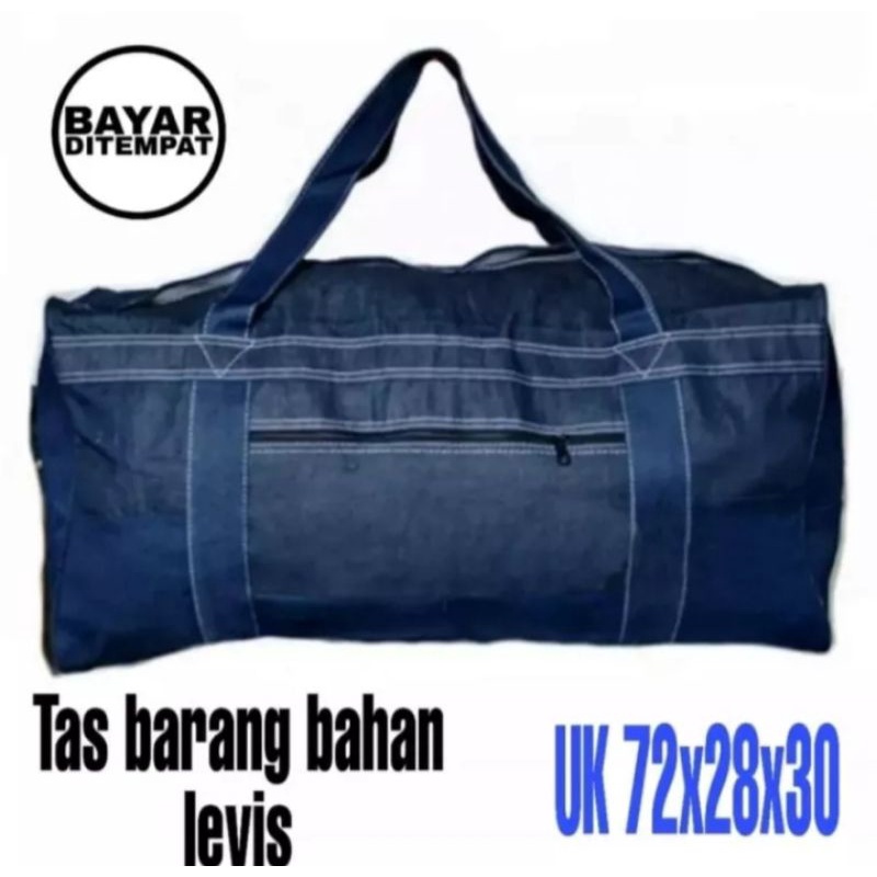 TAS BARANG/TAS MUDIK BAHAN LEVIS ORIGINAL, MURAH MERIAH BERKUALITAS