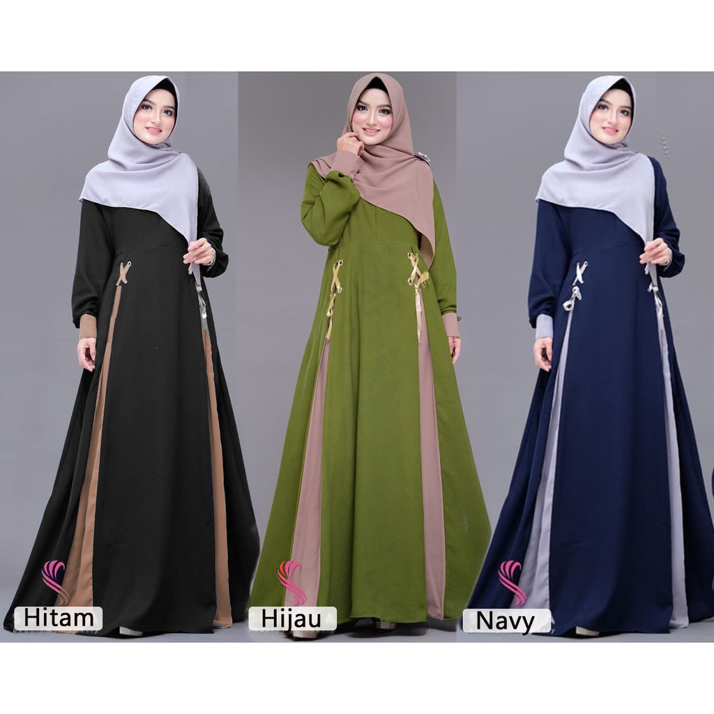 Baju Gamis Wanita HANUMI Dress Muslim