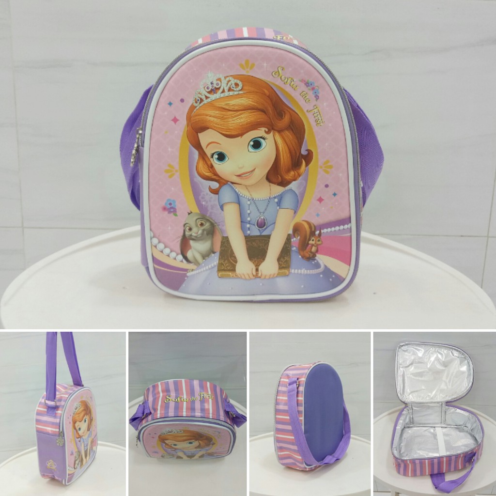 Tas Slempang / Tenteng / Hand Bag Bekal Makanan Sofia The First