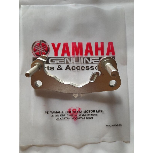 BREKET KALIPER DEPAN PUTIH MOTOR YAMAHA MIO M3 ORIGINAL