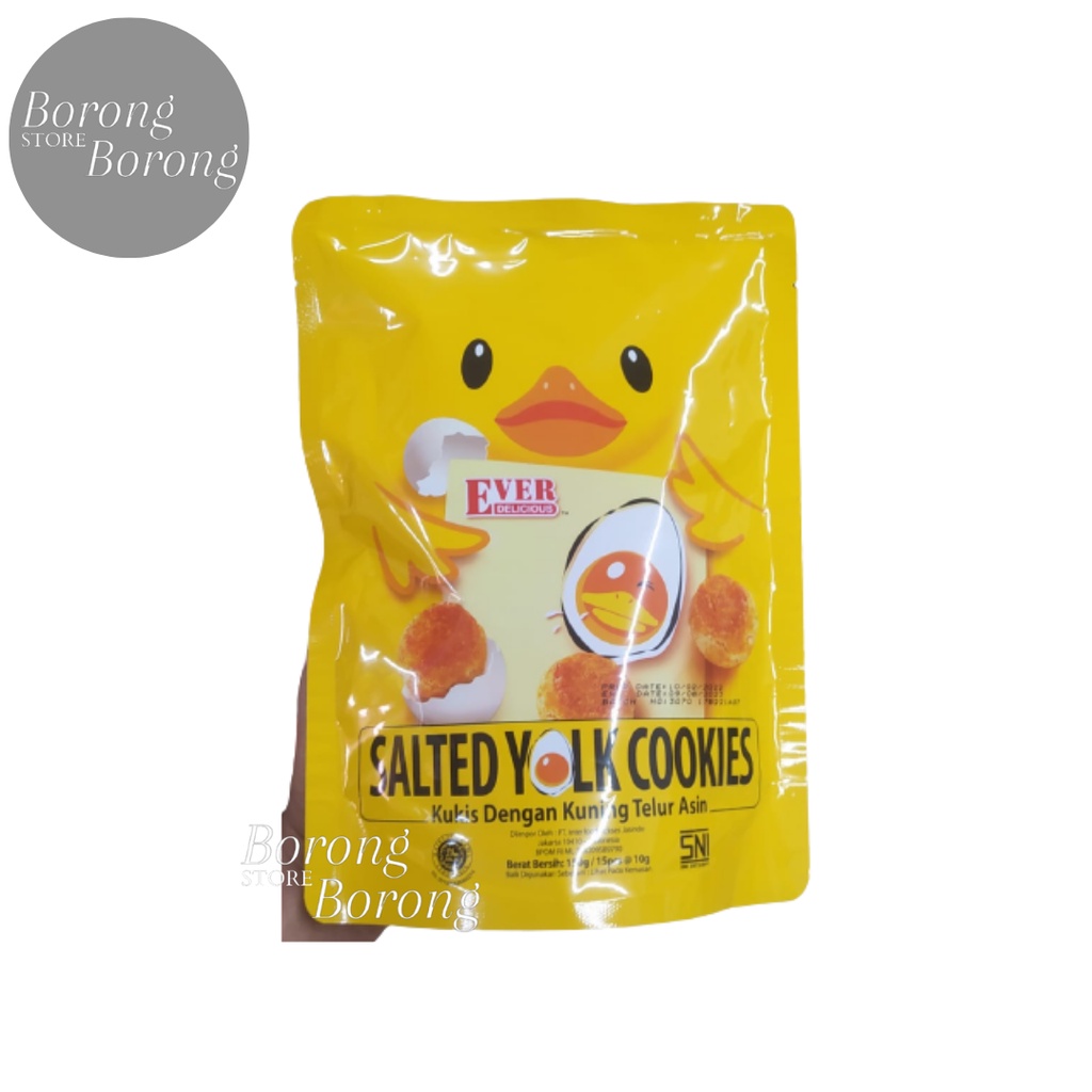 

Ever Delicious Salted Yolk Cookies - Kukis Kuning Telur Asin 150g