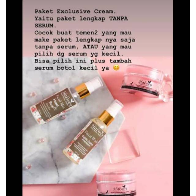 Halwey Paket Exclusive Cream