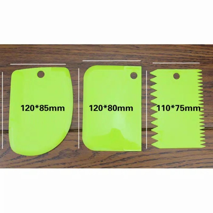 

KUE-PENGHIAS-ALAT- SCRAPPER BUTTER CREAM 3 SET / ALAT DEKORASI PEMOTONG ADONAN KUE -ALAT-PENGHIAS-