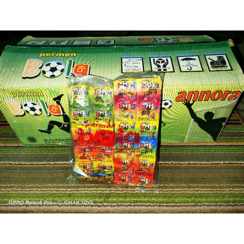 Permen Bola annora isi 160 Pcs