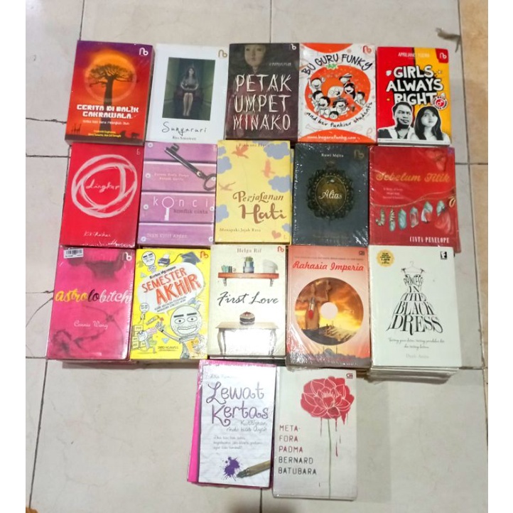 ( OBRAL ) NOVEL REMAJA // NOVEL ROMANCE // BACAAN FIKSI //  NOVEL BEST SELLER // NOVEL ISNPIRASI // 