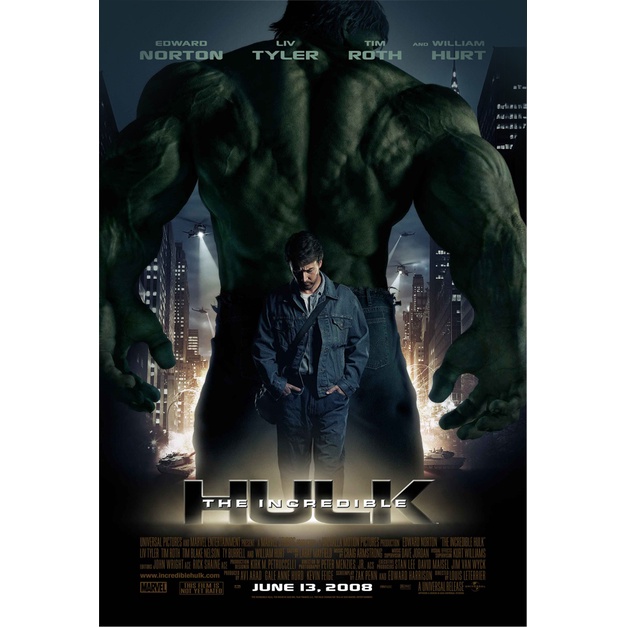 Kaset DVD The Incredible Hulk (2008)