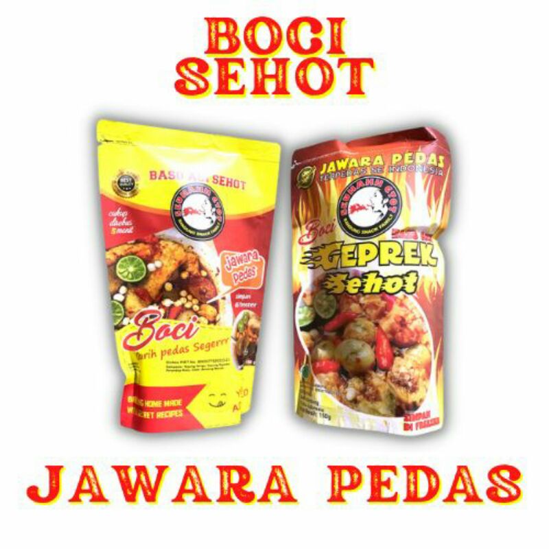 

BOCI SEHOT DAN GEPREK SEHOT/BELI 2 LEBIH HEMAT