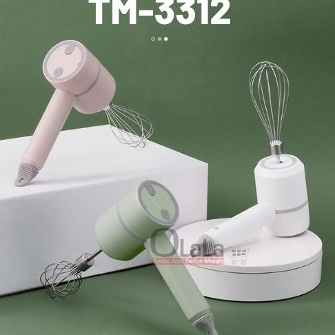 LANGSUNG KIRIM.. HAND MIXER BLENDER CHOPPER PORTABLE 3IN1 TUUMYY TM-3312