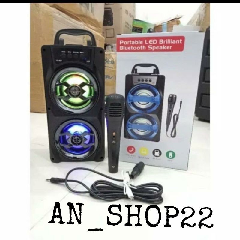 Speaker Bluetooth Portable LED wireless Bluetooth Speaker YD-801