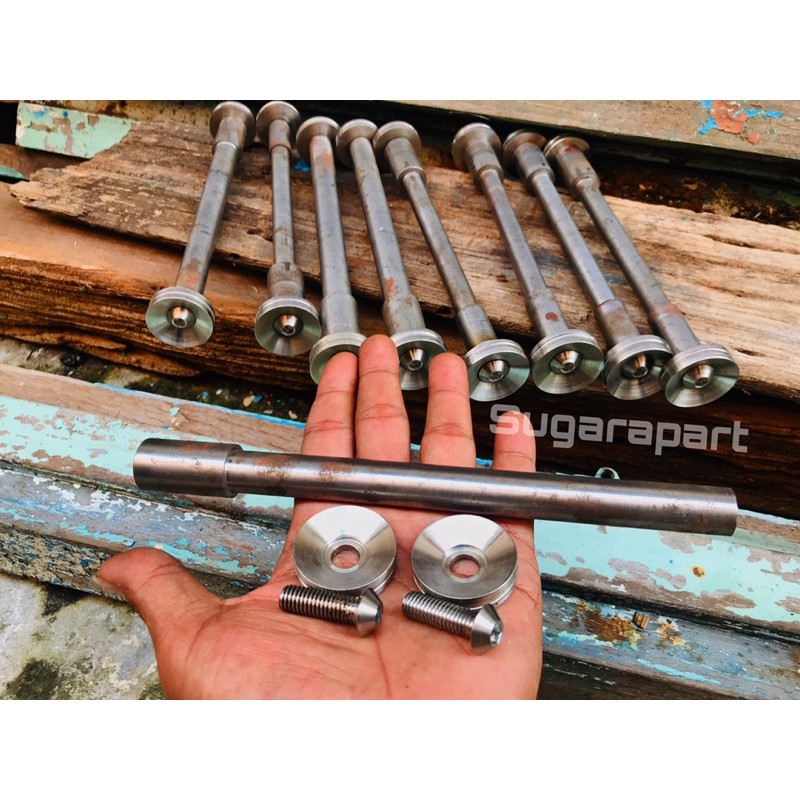 As roda depan ninja PNP Tromol depan Megapro KLX GL Tiger supra as 12/15