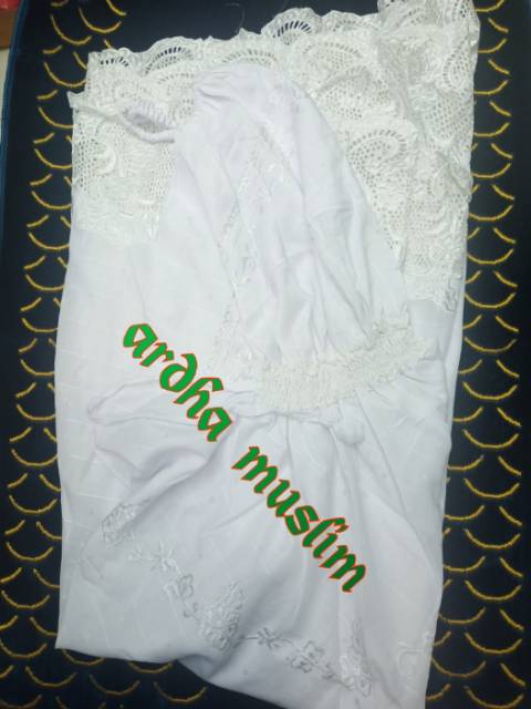 MUKENA FATIMAH KATUN LEHER KARET