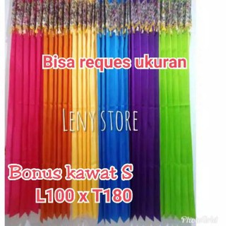 Ready Gorden polos wajikan gorden pintu gorden Ready Gorden polos wajikan gorden pintu gorden