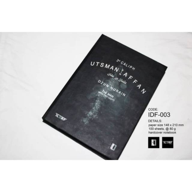 

Notebook Ildaf Hardcover Utsman bin Affan